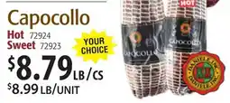 Restaurant Depot Capocollo offer