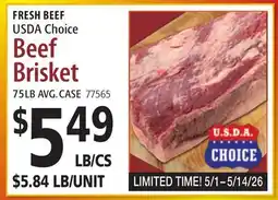 Restaurant Depot FRESH BEEF offer