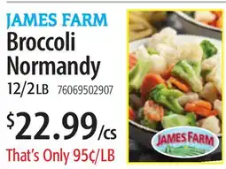 Restaurant Depot JAMES FARM Broccoli Normandy offer