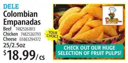 Restaurant Depot DELE Colombian Empanadas offer