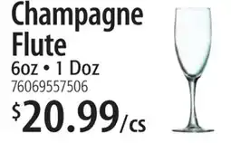 Restaurant Depot Champagne Flute offer