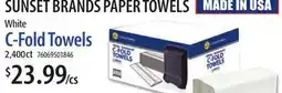 Restaurant Depot SUNSET BRANDS PAPER TOWELS offer
