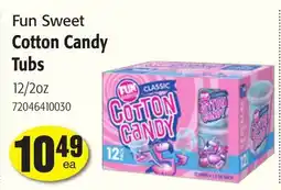 Restaurant Depot Fun Sweet Cotton Candy Tubs offer