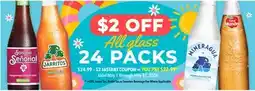 Restaurant Depot All glass 24 packs offer