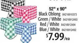Restaurant Depot Black Oblong Green/White Red/White Blue/White offer