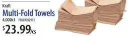 Restaurant Depot Kraft Multi-Fold Towels offer