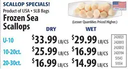 Restaurant Depot Frozen Sea Scallops offer