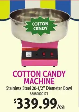 Restaurant Depot COTTON CANDY MACHINE offer