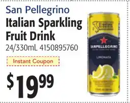 Restaurant Depot San Pellegrino Italian Sparkling Fruit Drink offer