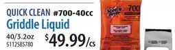 Restaurant Depot QUICK CLEAN Griddle Liquid offer