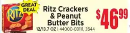 Jetro Ritz Crackers & Peanut Butter Bits offer