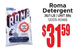 Jetro Roma Detergent offer