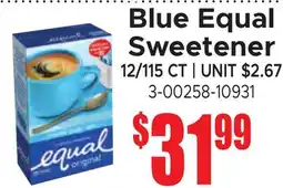 Jetro Blue Equal Sweetener offer
