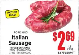 Jetro PORK KING Italian Sausage offer