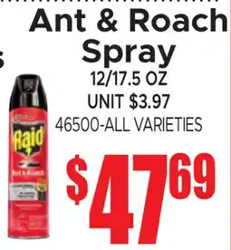 Jetro Raid Ant & Roach Spray offer