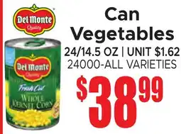 Jetro Can Vegetables offer