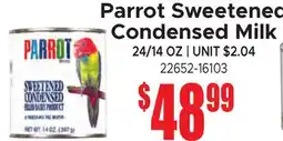 Jetro Parrot Sweetened Condensed Milk offer