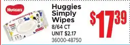 Jetro Huggies Simply Wipes offer