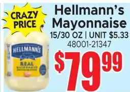 Jetro Hellmann's Mayonnaise offer