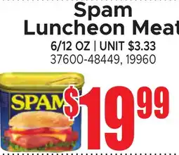 Jetro Spam Luncheon Meat offer