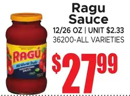 Jetro Ragu Sauce offer