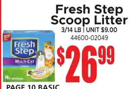 Jetro Fresh Step Scoop Litter offer