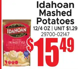 Jetro Idahoan Mashed Potatoes offer