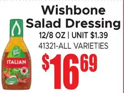 Jetro Wishbone Salad Dressing offer