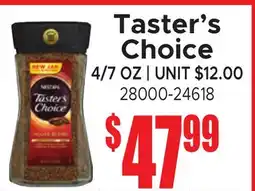 Jetro Taster's Choice offer