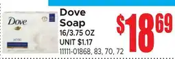 Jetro Dove Soap offer