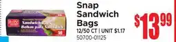 Jetro Snap Sandwich Bags offer