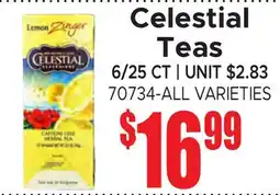Jetro Celestial Teas offer