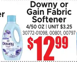 Jetro Downy or Gain Fabric Softener offer