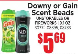 Jetro Downy or Gain Scent Beads UNSTOPABLES OR FIREWORKS offer