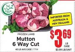 Jetro Mutton 6 Way Cut offer
