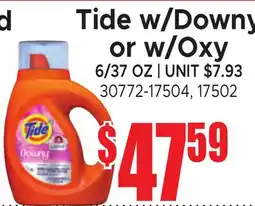 Jetro Tide w/Downy or w/Oxy offer