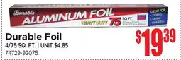 Jetro Durable Foil offer