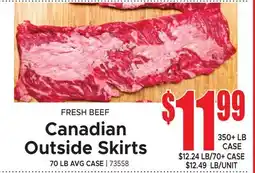 Jetro FRESH BEEF Canadian Outside Skirts offer