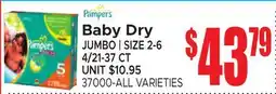 Jetro Pampers Baby Dry offer