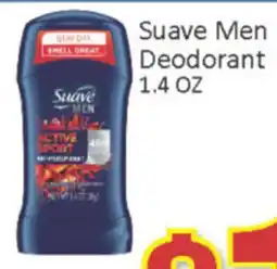 General Discount Suave Men Deodorant offer