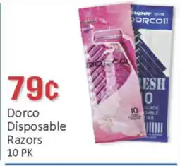 General Discount Dorco Disposable Razors offer