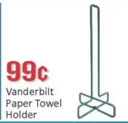 General Discount Vanderbilt Paper Towel Holder offer