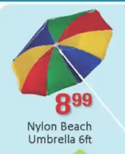 General Discount Nylon Beach Umbrella 6ft offer