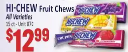 Jetro HI-CHEW Fruit Chews offer