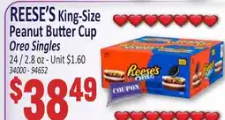 Jetro REESE'S King-Size Peanut Butter Cup Oreo Singles offer