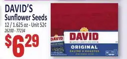 Jetro DAVID'S Sunflower Seeds offer