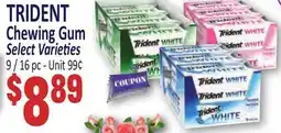 Jetro TRIDENT Chewing Gum offer