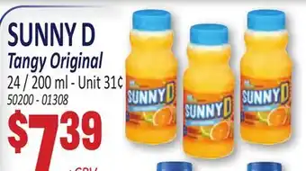 Jetro SUNNY D Tangy Original offer