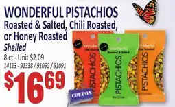 Jetro WONDERFUL PISTACHIOS offer