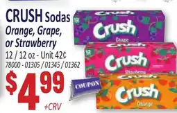 Jetro CRUSH Sodas offer